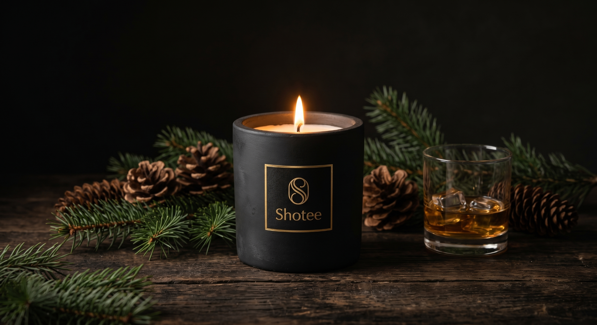 Shotee — svíčka se šiškami a whisky